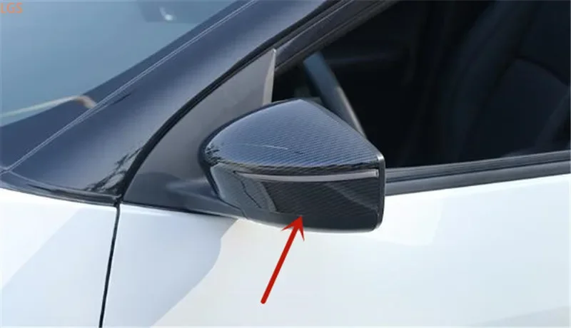 

For Nissan KICKS 2017-2020 High-quality ABS Chrome rearview mirror cover anti-rub protection decoration car accessories