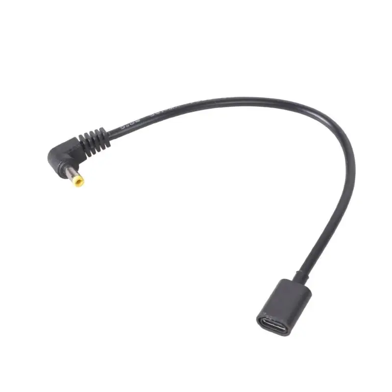 31BA 21cm USB Type C Female To 4.0x1.7mm 5V Charging Cable Power Adapter Wire Line For Modem Speaker Digital Frame
