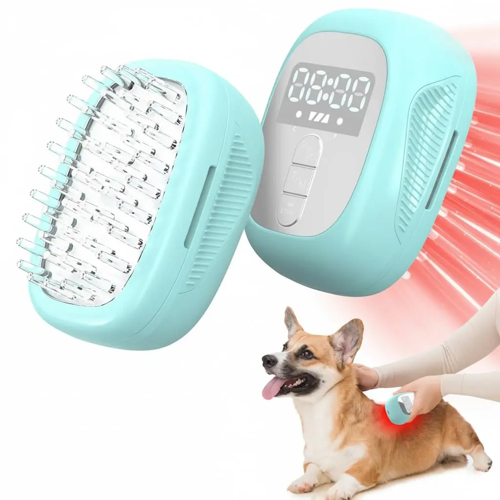8x660nm Laser Therapy Brush for Pet Pain Relief