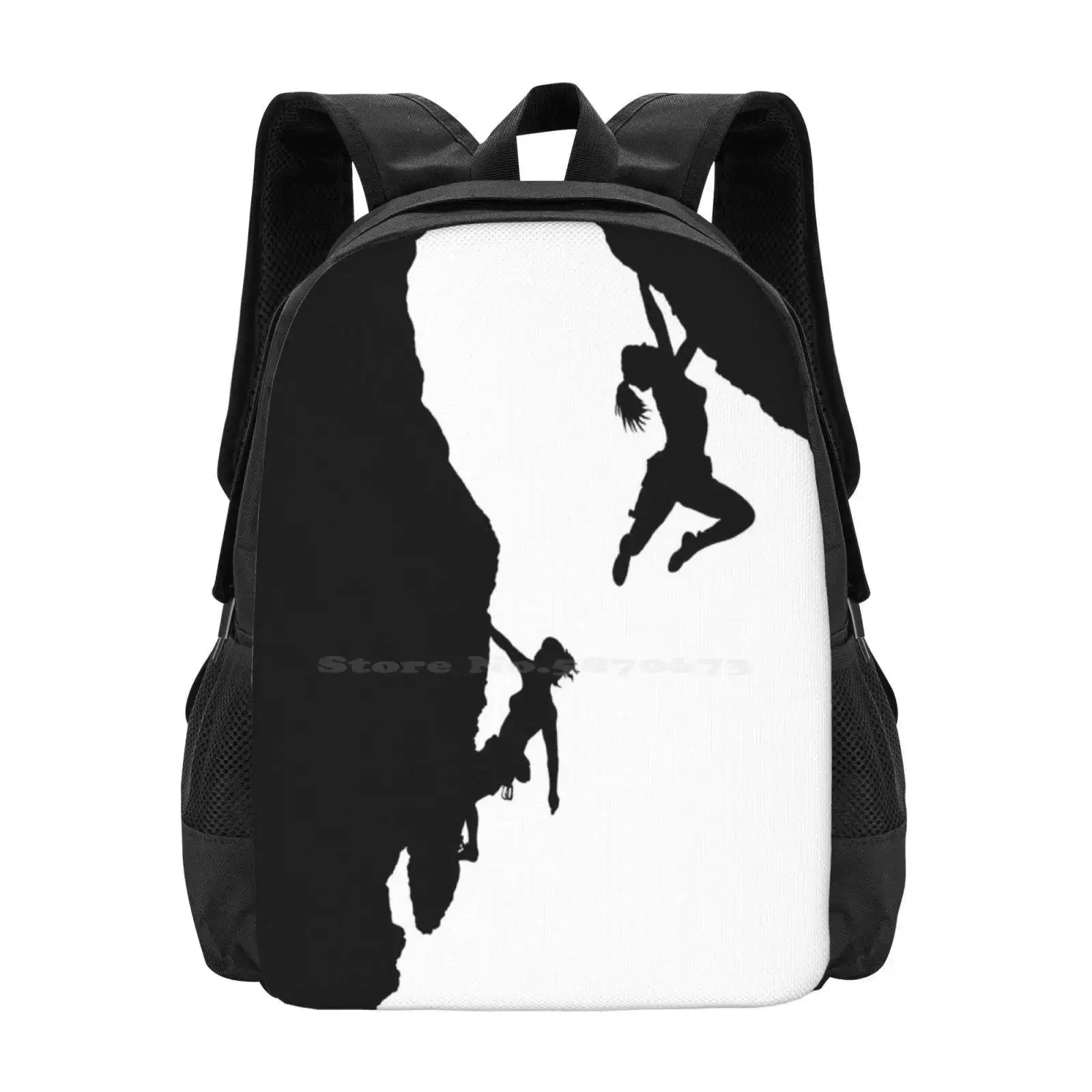 

Женские рюкзаки для скалолазания для школы, подростков, дорожные сумки для девочек, Mindgoop J M Tellam Climbergoop Bouldering, женские альпинистские сумки