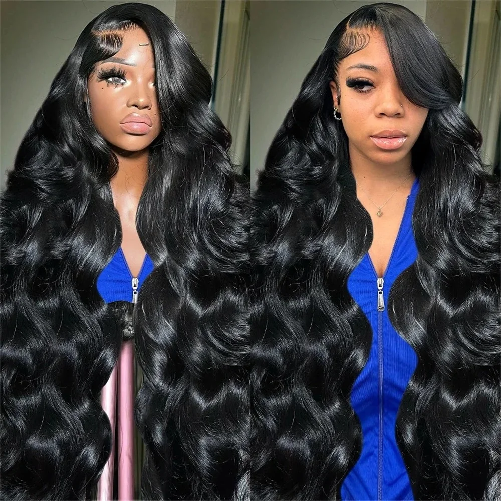 360 13x4 13x6 Transparent Body Wave 30 32 34 Inches Lace Front Human Hair Wigs Brazilian Frontal Wigs For Women