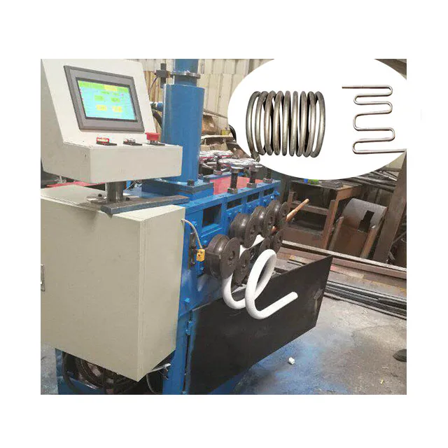 Seven-axis rounding machine Condensate tube CNC coiling machine Metal furniture products coiled tube machine