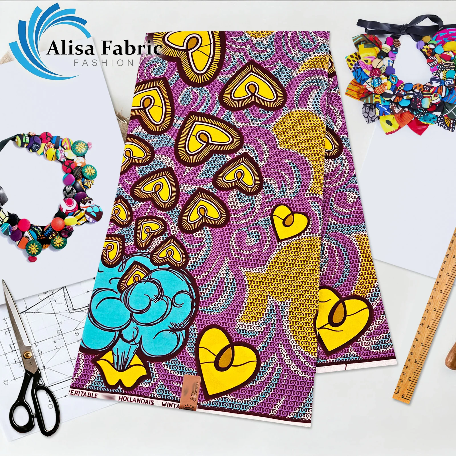 

New arrivals African wax fabric 6yards 2025 high quality Christmas veritable guaranteed nigerian fabric for party dress