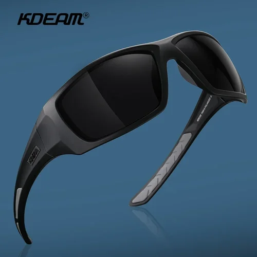 KDEAM-gafas de sol polarizadas de pesca para hombre y mujer, lentes deportivas cómodas y antideslizantes con montura TR90, diseño de lujo, a la moda, nuevas