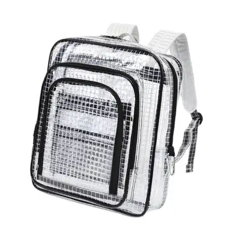 투명 배낭 심플 스타일 정전기 방지 작업 가방 보관 도구 파우치 클린룸