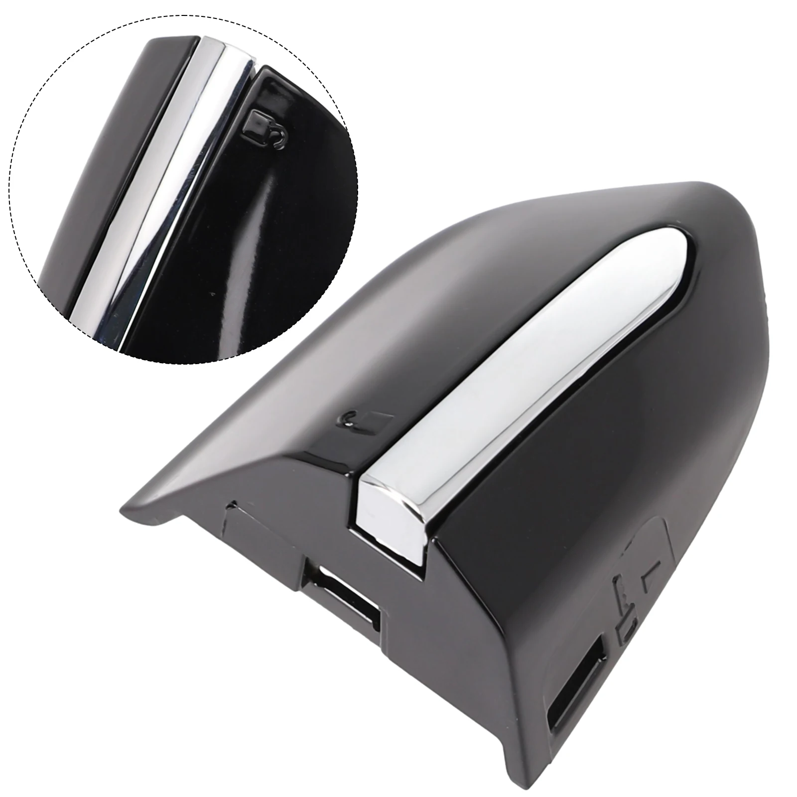 

Left Front Door Handle Cover with Chrome Trim for For Fusion 2013-2020 and For Edge 2015-2021 Direct Fit Replacement