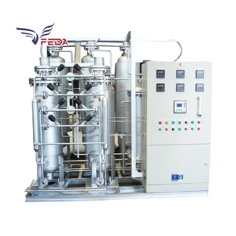 Macchina per la produzione di ossigeno industriale Dispositivo generatore di ossigeno Prodotto con componenti principali della tecnologia PSA PLC per l'industria agricola