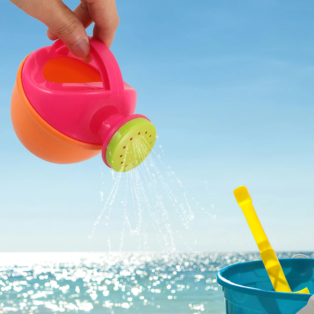 2 قطعة مسقاة للأطفال حمام الشاطئ لعبة للأطفال الطفل بخاخ الماء البلاستيك رذاذ وعاء الطفل اللعب الصيف بركة حديقة في الهواء الطلق