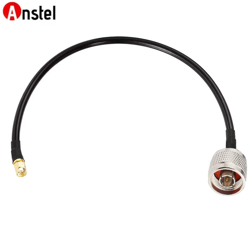 50 Ohm Low Loss Coaxial RG58 N Male to SMA Male Cable Extension SMA to N Adapter Cord for WiFi Router GPS Receiver Antenna