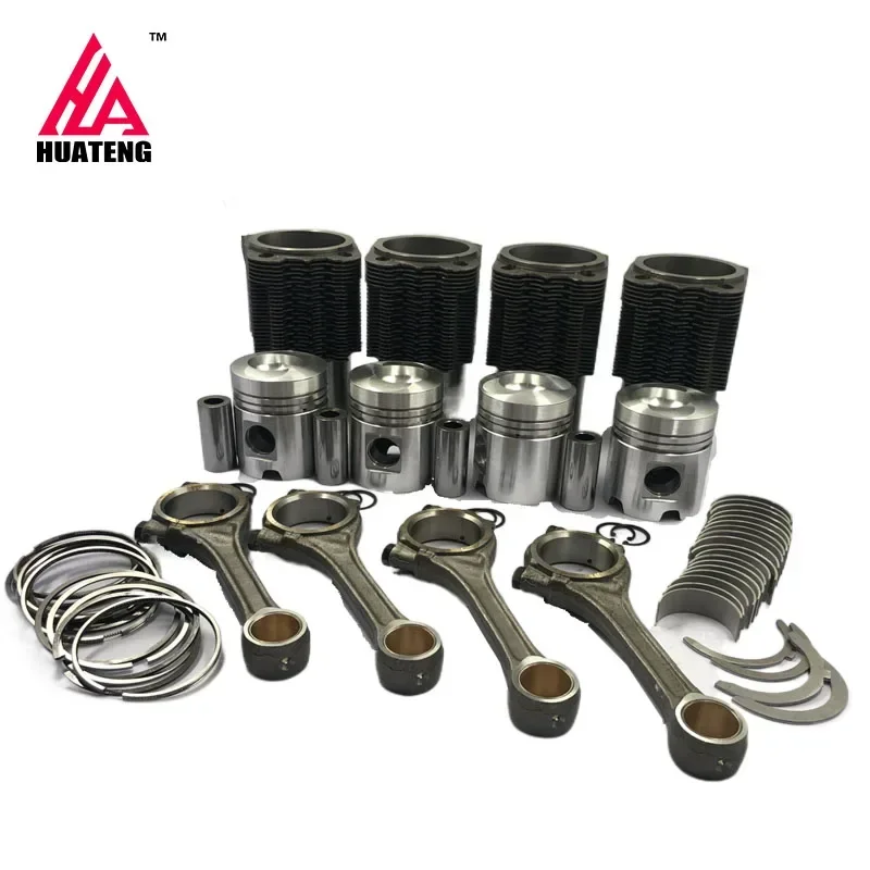 

2025/FL912 FL913 Overhaul Repair Kit air cooled Diesel engine spare parts cylinder liner piston connecting rod for deutz