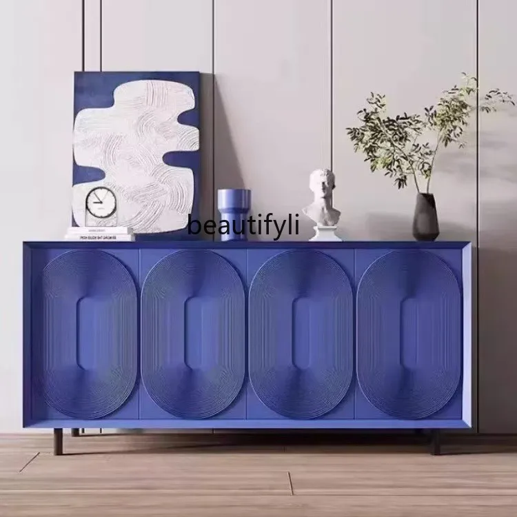 

Solid wood dining edge, tea cabinet, light luxury entrance door cabinet