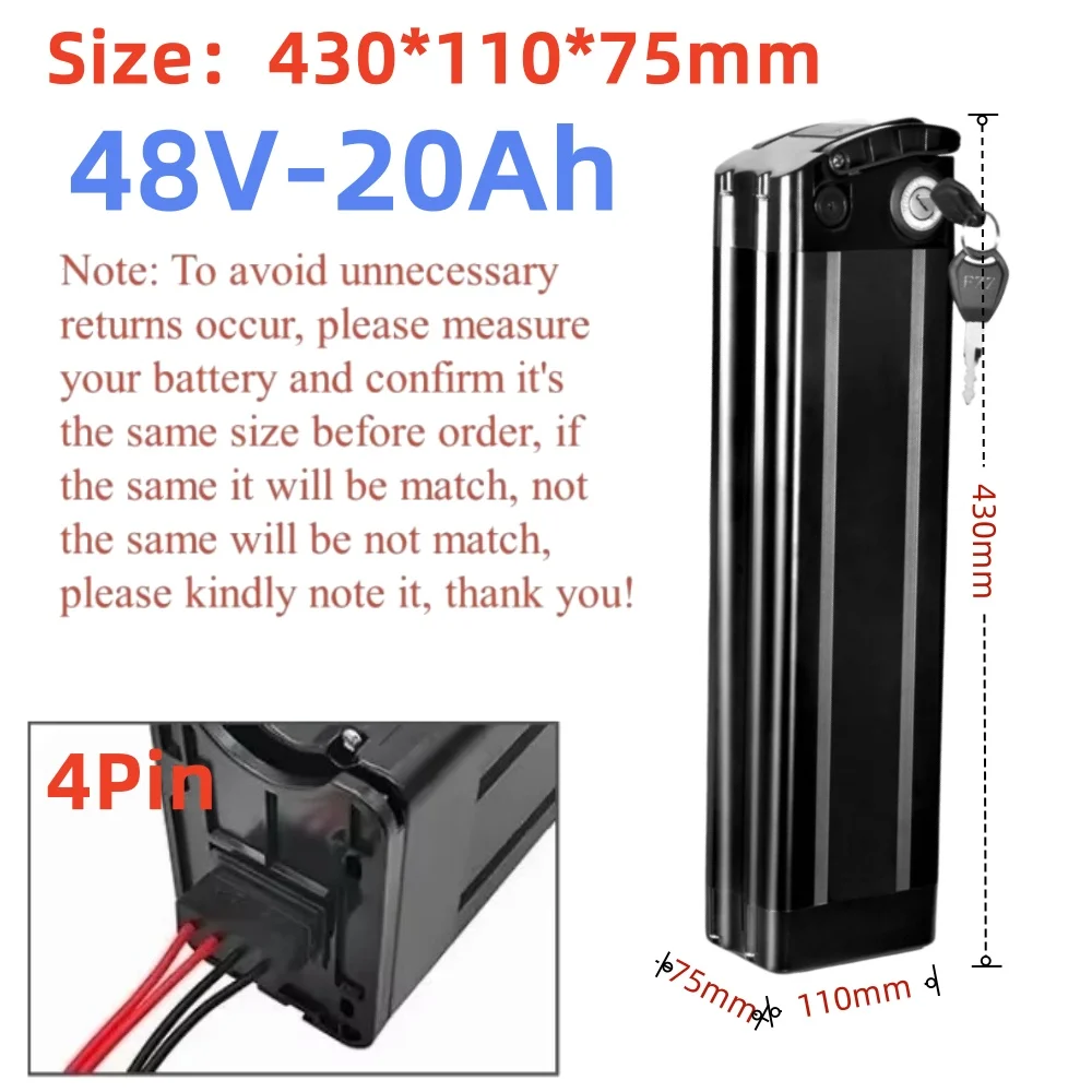 48V 15Ah 17Ah 20Ah …