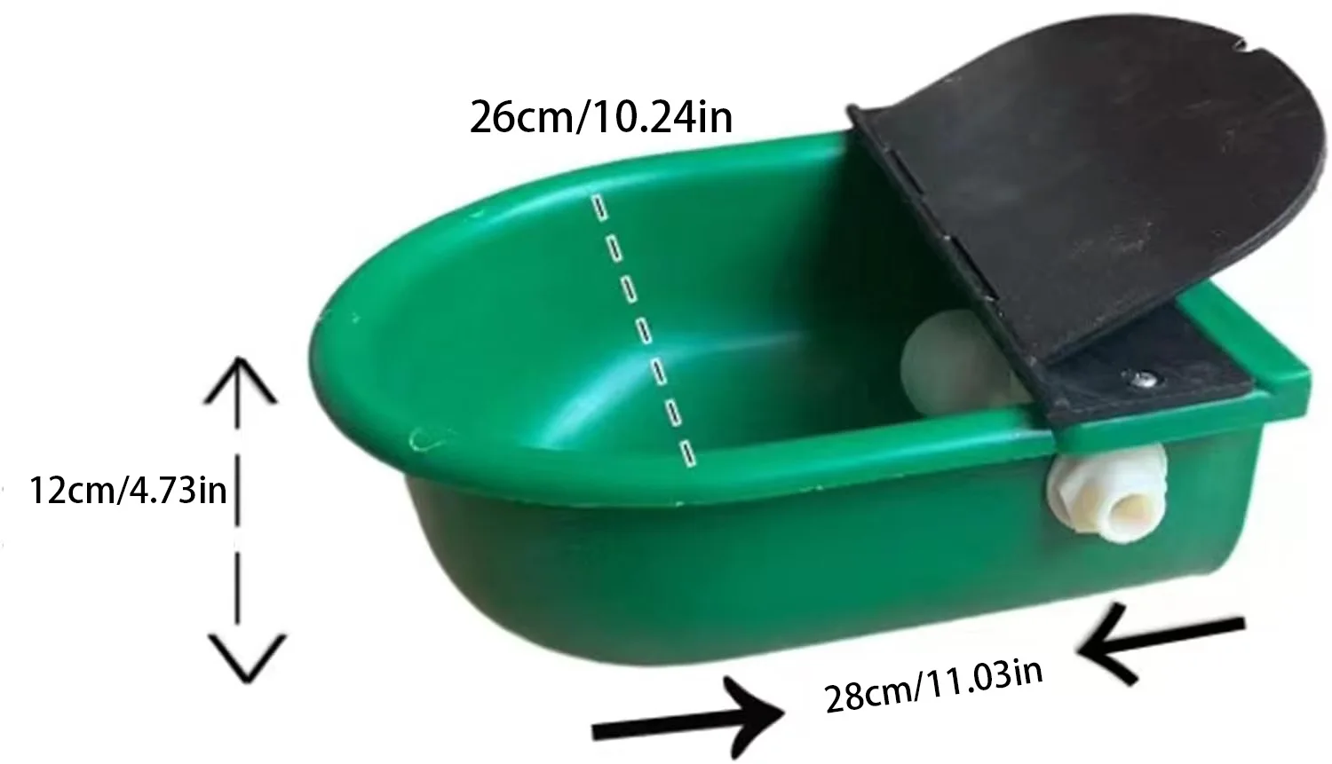 Automatic Water Drinking Bowl Farm Animals Water Feeder Cow Drinking Tool for Sheep Goats Feeding Water Bowl Livestock Supplies