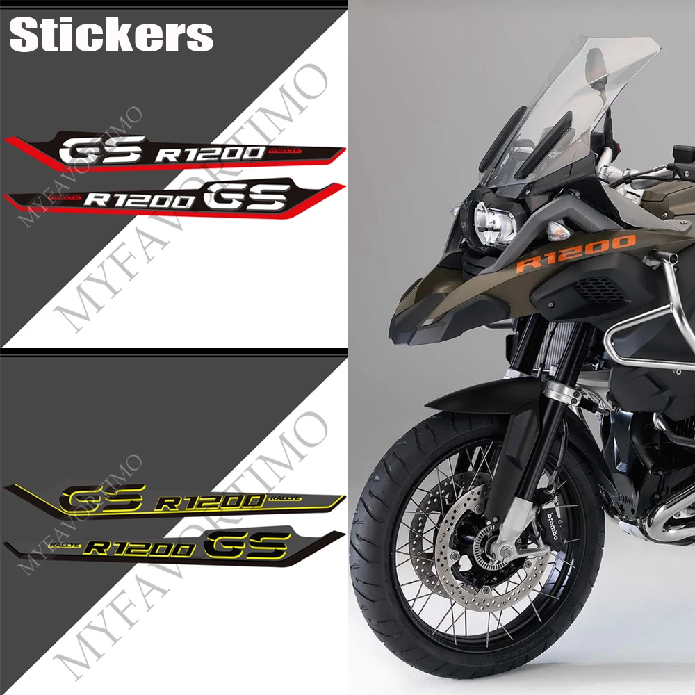 Tank Pad Stickers Decal Protection For BMW R1200GS R1200 R 1200 GS LC Rallye Rally Fairing Fender Handshield Wind Deflector