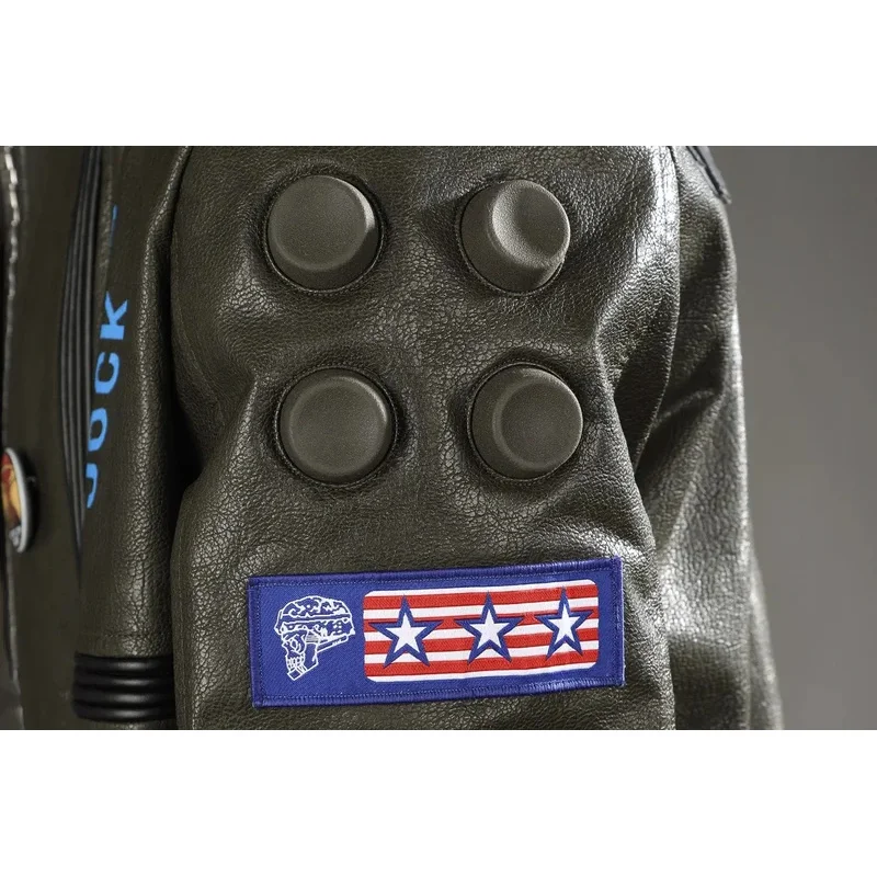 فاسق 2077 تأثيري الخامس تأثيري حلي سترة جلدية قميص السراويل سايبر الزي مجموعة كاملة والعناصر الفردية تباع حجم مخصص