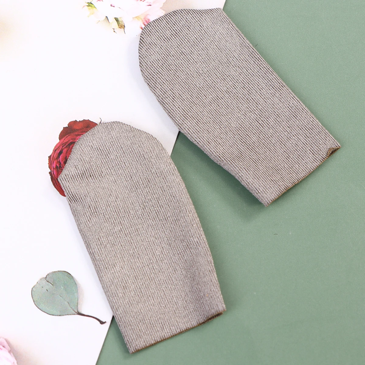 

5pcs Silver Fiber Finger Sleeves For Gaming Anti-Slip Sweatproof Phone Game Accessory Touchscreen Screen Protector Game