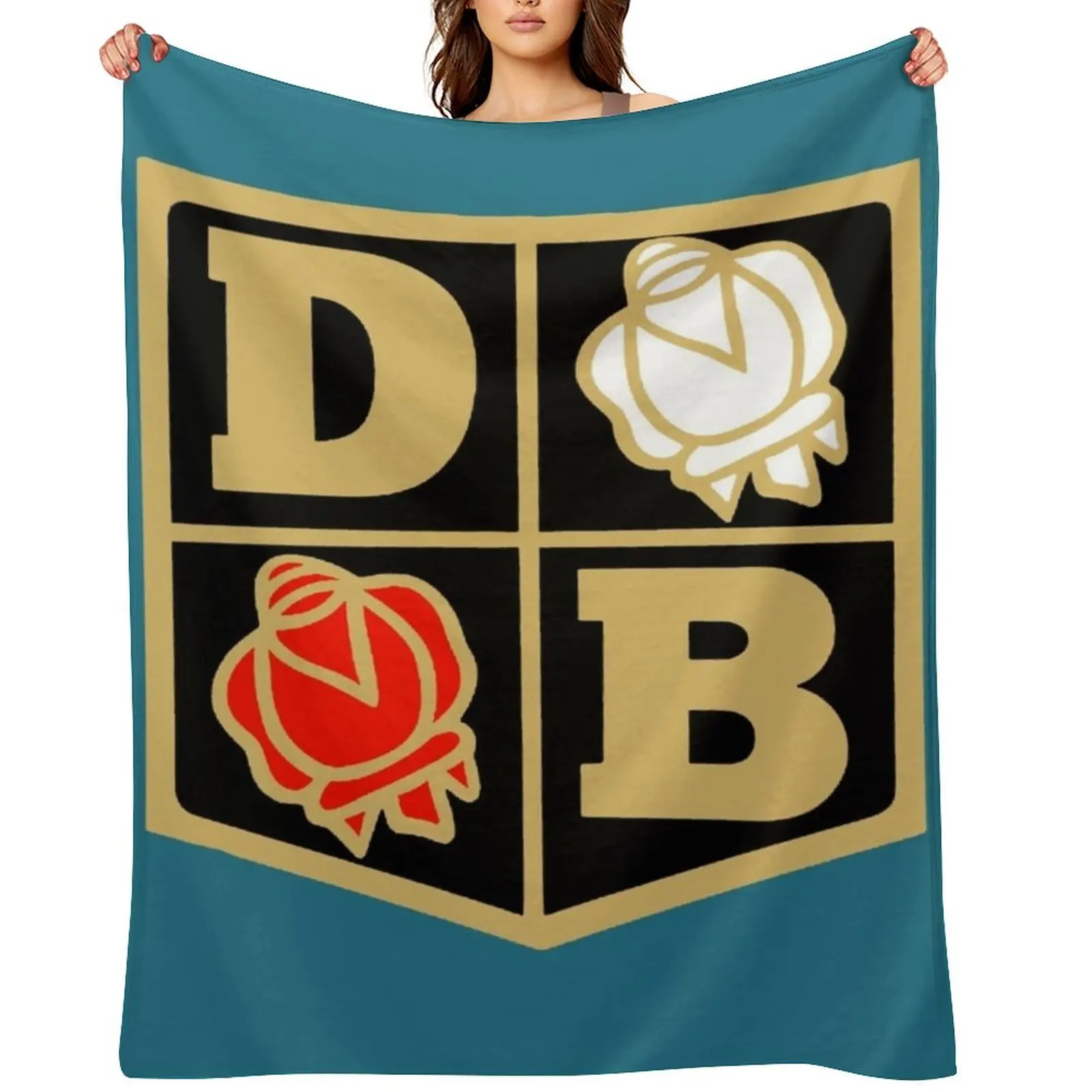LOGO - DAVID-BROWN TRACTORS Throw Blanket Hairys Picnic Sofa Throw Thermals For Travel Blankets