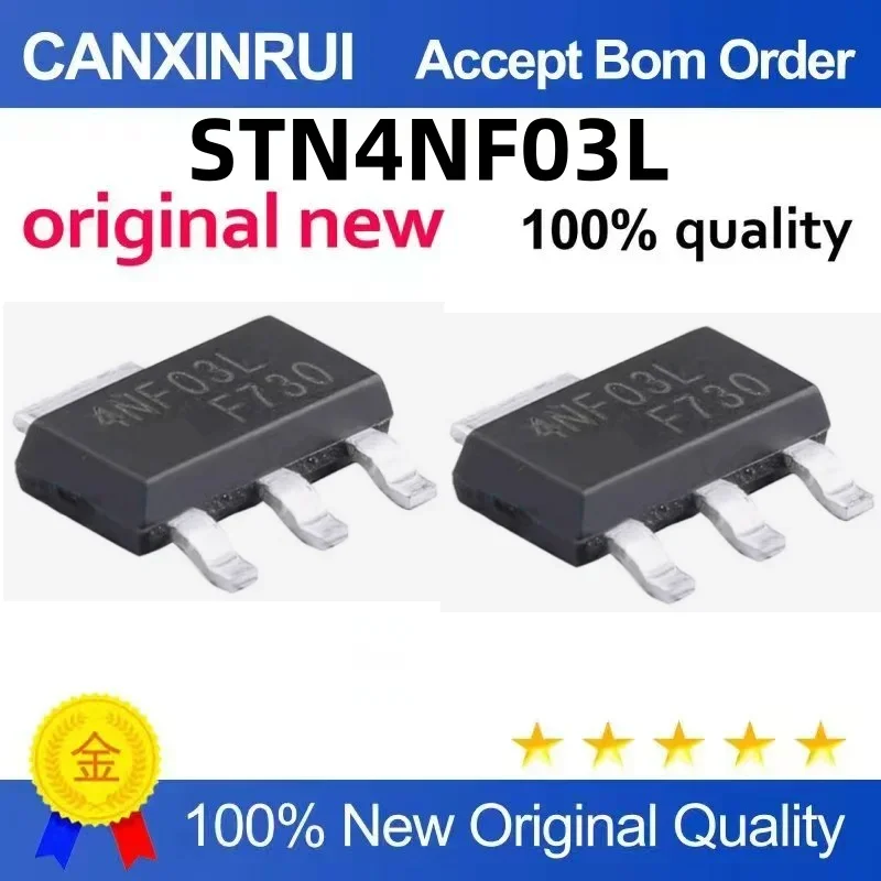 

(5-100 pieces)Brand new original STN4NF03L N4F03L SOT-223