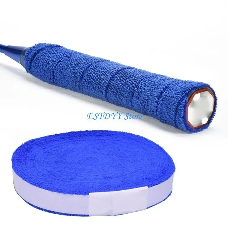 

G6DE Badminton Grip Tape Roll, Water Absorbent Badminton Racket Grip Towel, Antislip Grip Tape Badminton Racket Grip Tape