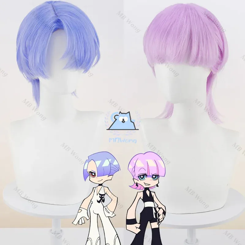 qa156 أنيمي جديد اللباس الداخلي تخزين البوليستر البولي يوريثين تأثيري حلي أسود أبيض حللا لحزب Hallowmas P