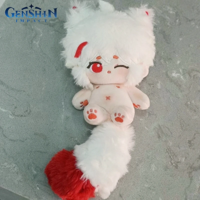 10cm Game Genshin Impact Kaedehara Kazuha Cute Mini Plush Stuffed Doll Kawaii Soft Plushie Toy Cosplay Decor Kid Birthday Gift