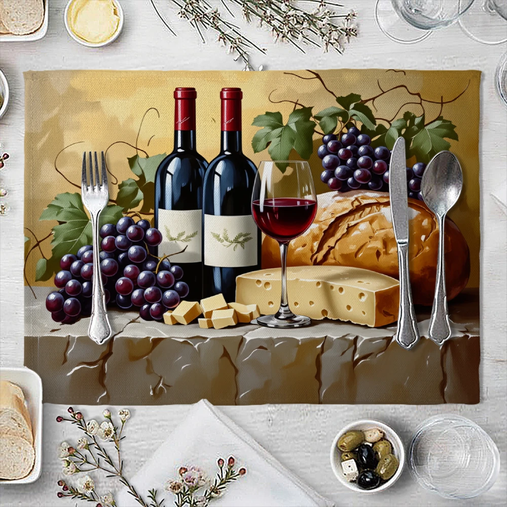 30x45cm 4 szt. Zestaw podkłade – Wine & Beer Guayaquil recenzja i cena