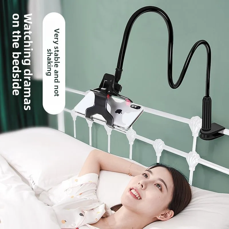 

Multifunctional Lazy Bracket Creative Flexible Gooseneck Clip Stand for Bed Headboard Desktop Video Watching Retractable Holder