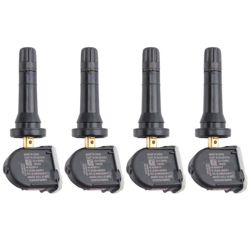 

4PCS TPMS Sensor Tire Air Pressure Sensor 315Mhz 23445327 For 2018 Equinox