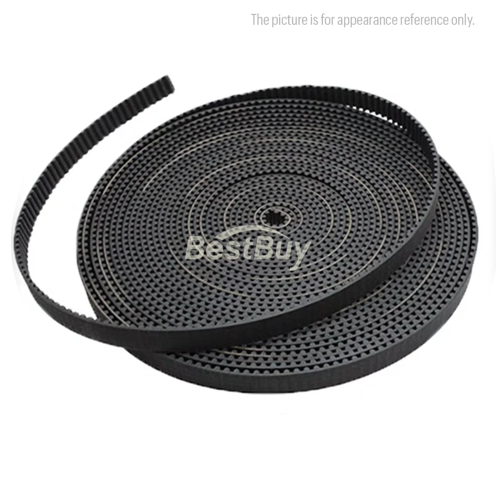 Rubber Open-Ended HTD 5M Series Timing Belt Transmission for 3D Printer Various Widths Available 10/15/20/25/30/40mm