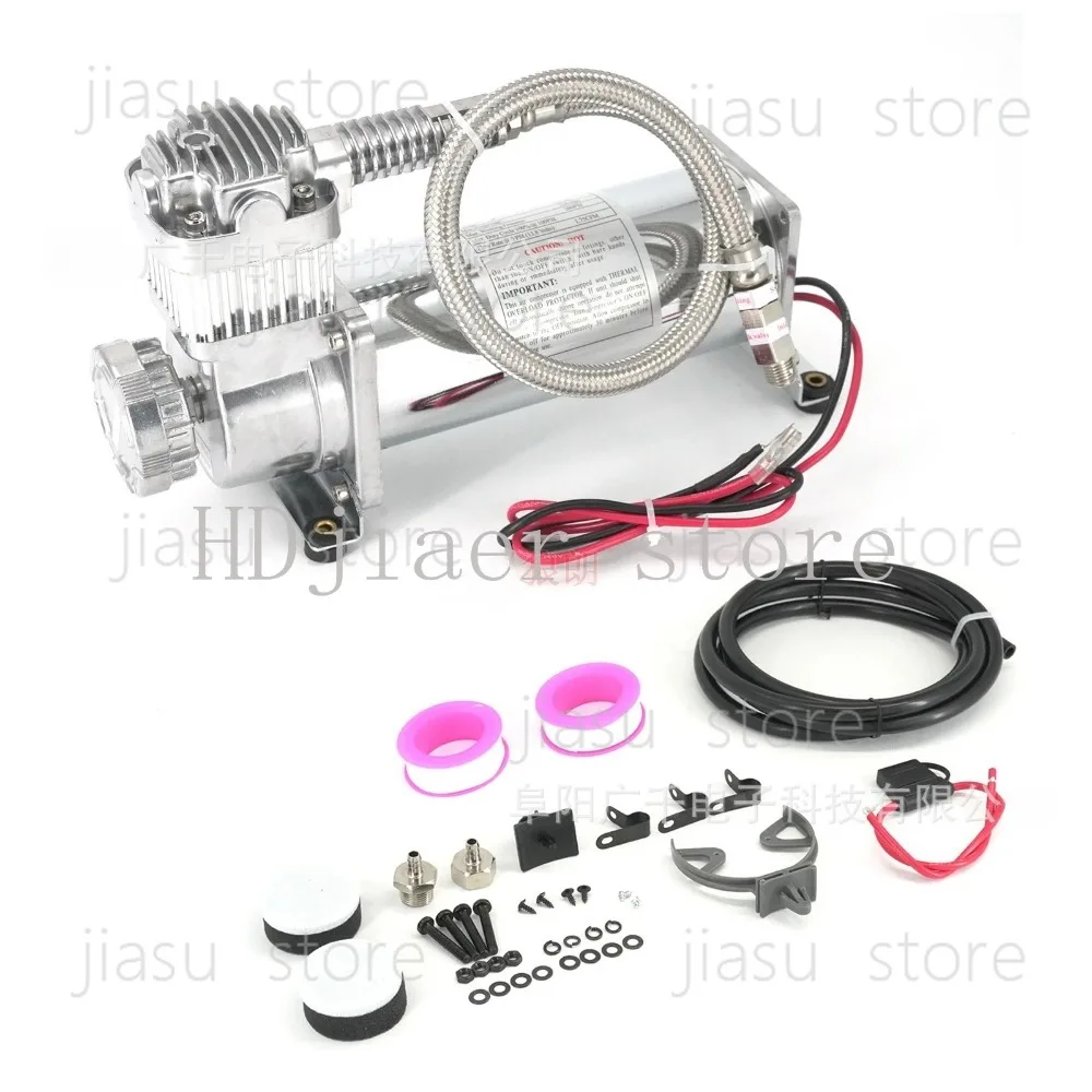 

Car air horn portable car inflation pump 200Psi cylinder multifunctional air compressor tire inflatable