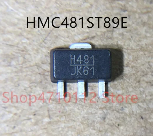 10PCS/LOT HMC480ST89E HMC481ST89E HMC482ST89E HMC480ST89 HMC480 H480 HMC481ST89 HMC481 H481  HMC482ST89 HMC482 H482 SOT-89