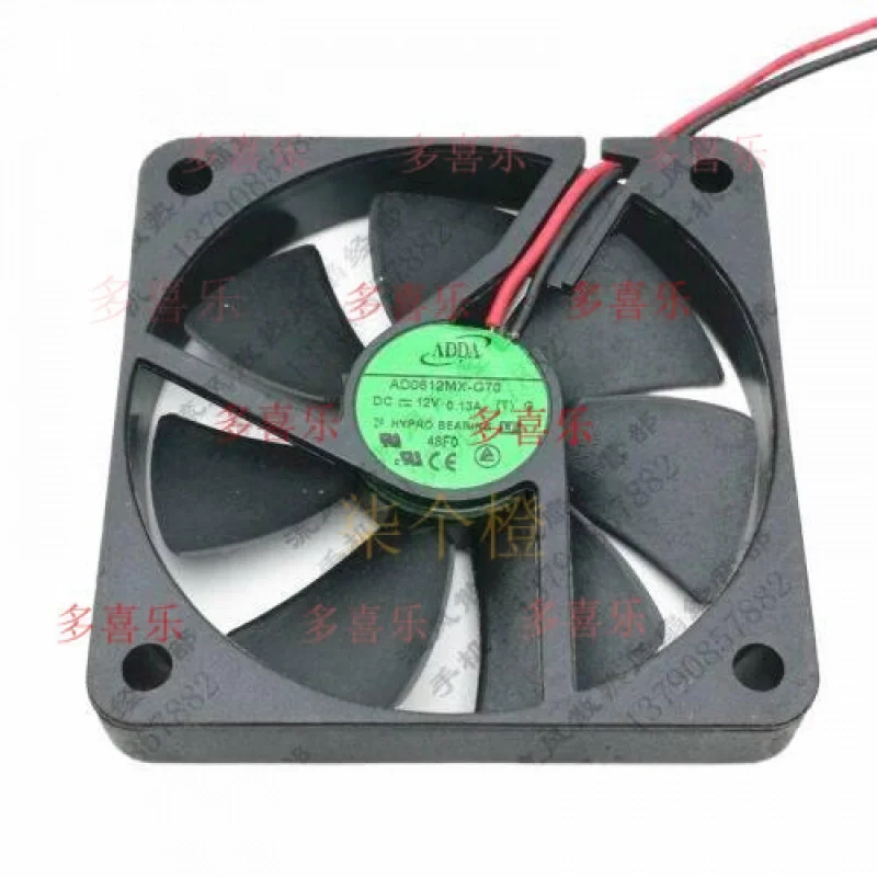 

WW for ADDA AD0612MX-G70 6010 DC12V 0.13A 6CM 2-Wire Cooling Fan