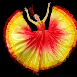 New Flamenco Skirt Classic Spanish Bullfighting Women'S Spanish Dance Costume  Flamenco Dress Stage Belly Dance Skirts