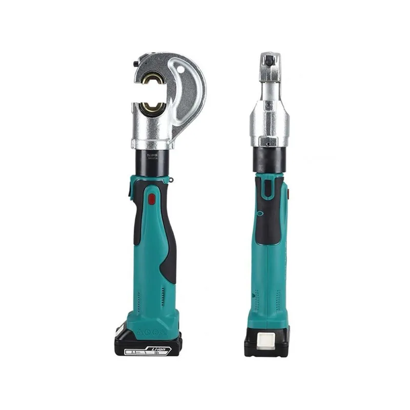 High Power Hydraulic Crimping Tool 16-400mm² Li-Ion Battery Powered Rechargeable Mini Cable Press