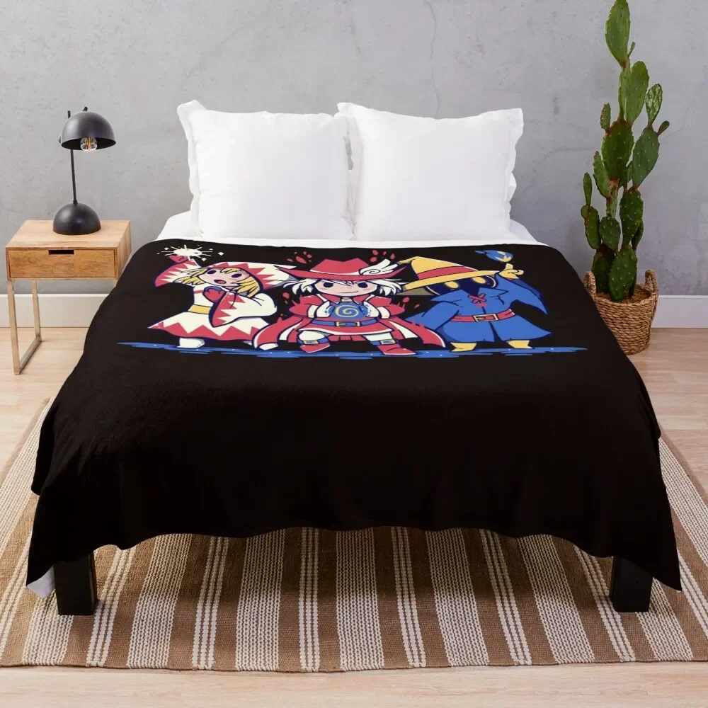 

The Three Mages Throw Blanket Flannel Fleece Soft Warm Throw Blanket