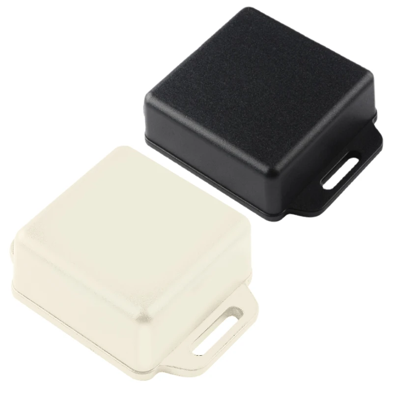 Small Plastic Electronics Enclosure For PCB Design Electrical Plastic Case GPS Tracker Label Plastic Case 51*51*20mm