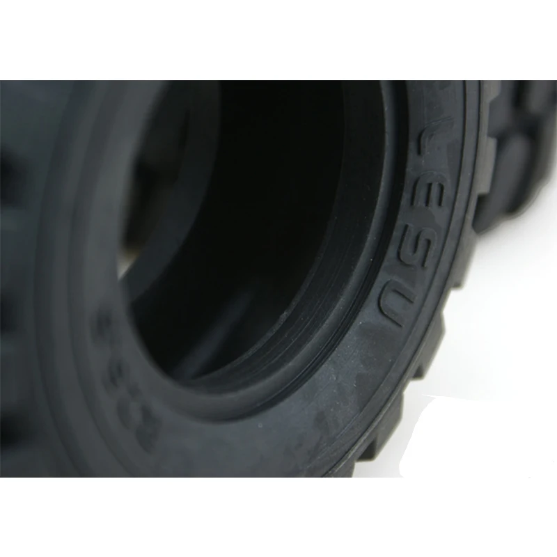 LESU Diameter 45Mm Height Wheel Rubber Tyres 110Mm for Remote Control Toys 1/15 Hydraulic Loader RC Car Th02037-Smt3