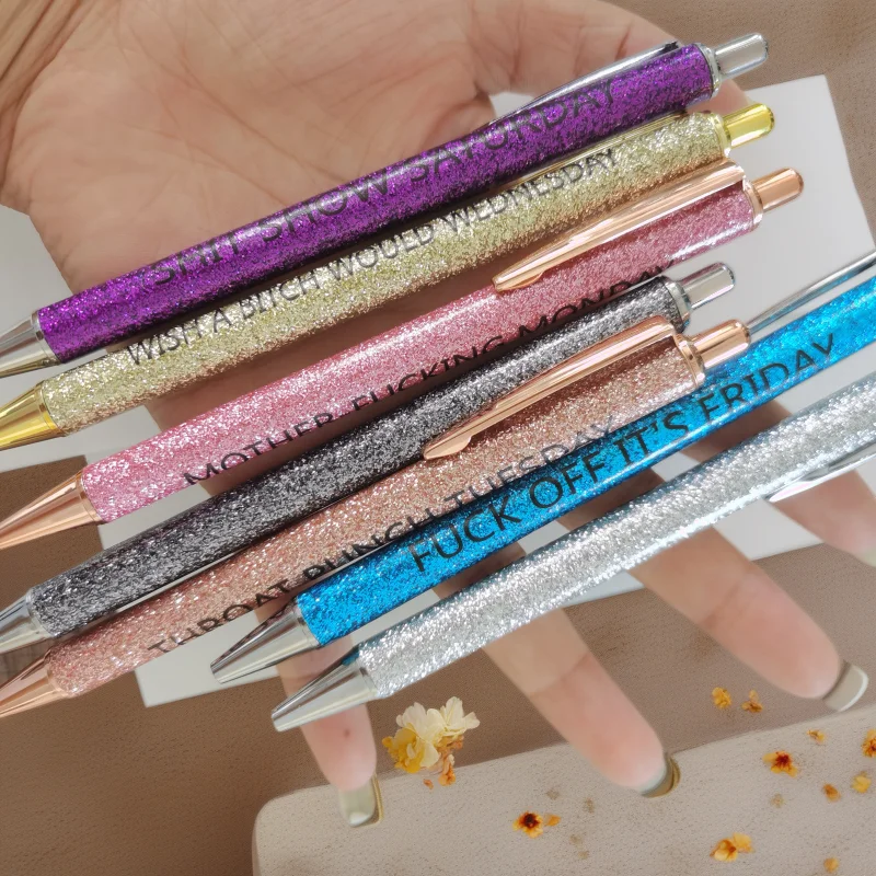 

7Pcs Funny Pens Ballpoint Pen Set Gender-neutral Pen