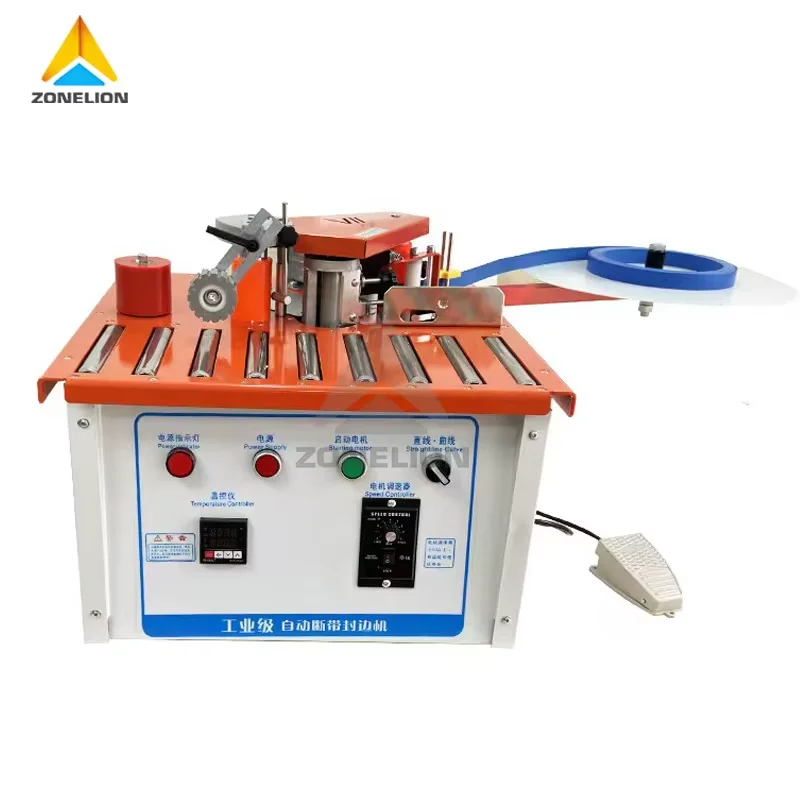 Wholesale Price Low Quality High Mini Woodworking Machinery PVC Manual Edge Banding Machine