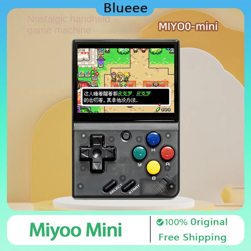 

Miyoo Mini Plus Retro Handheld Game Console Portable 3.5Inch Game Linux System IPS HD Screen 20000 Classic Gaming Emulator Gift