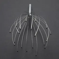 Head Scratching Massage 20 Claws Octopus Head Massager Scalp Scratcher Massage Claw Small Artifact Soul Extraction Extractor