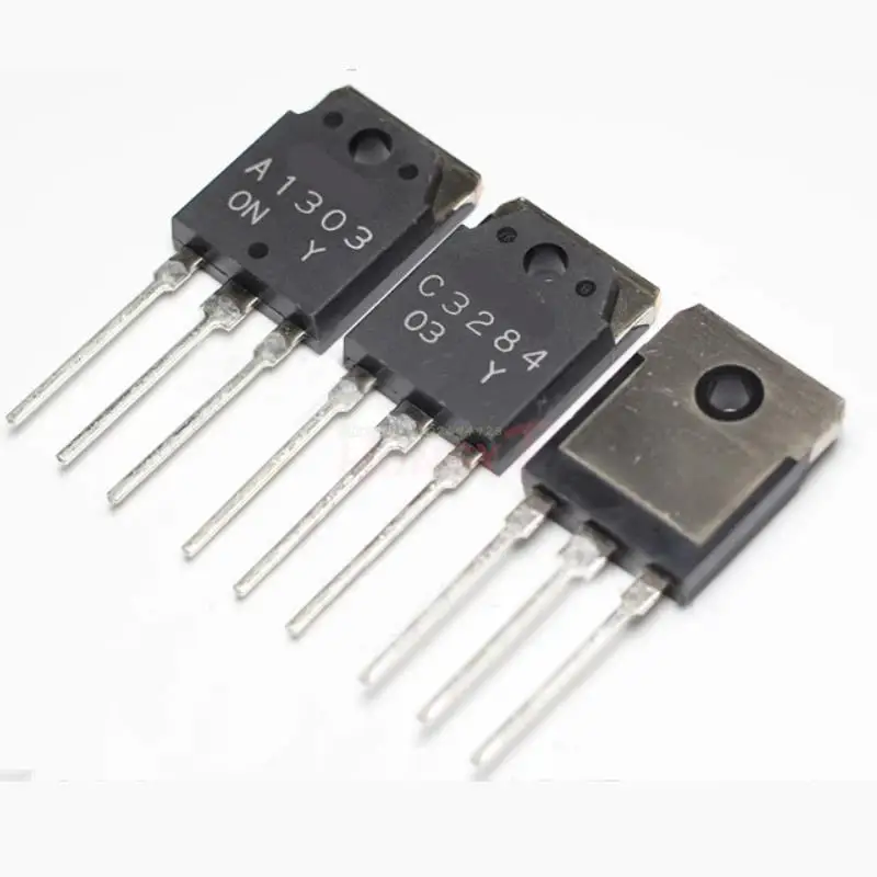 10Pair 100% NEW  Original 2SA1303-Y 2SC3284-Y 2SA1303 2SC3284 TO-247 Audio Amp Power Transistor.