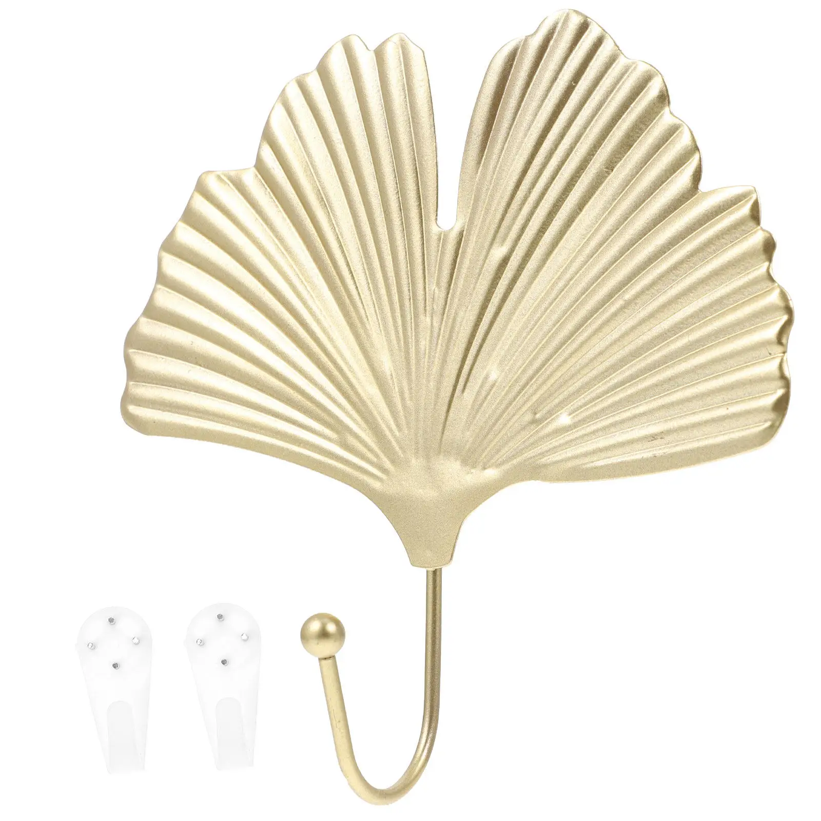 

1Pcs Wall Pendant Nordic Leaf Shaped Simple Iron Hook Hook for Coat Hat Key Hanging Decorative Wall Decor for Home