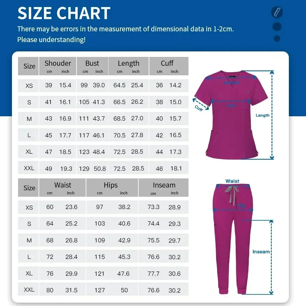 Großhandel OP-Saal Medizinische Uniform Scrubs Krankenhaus Arbeits Scrubs Set Medizinische Versorgung Krankenschwester Zahnchirurgie Anzug