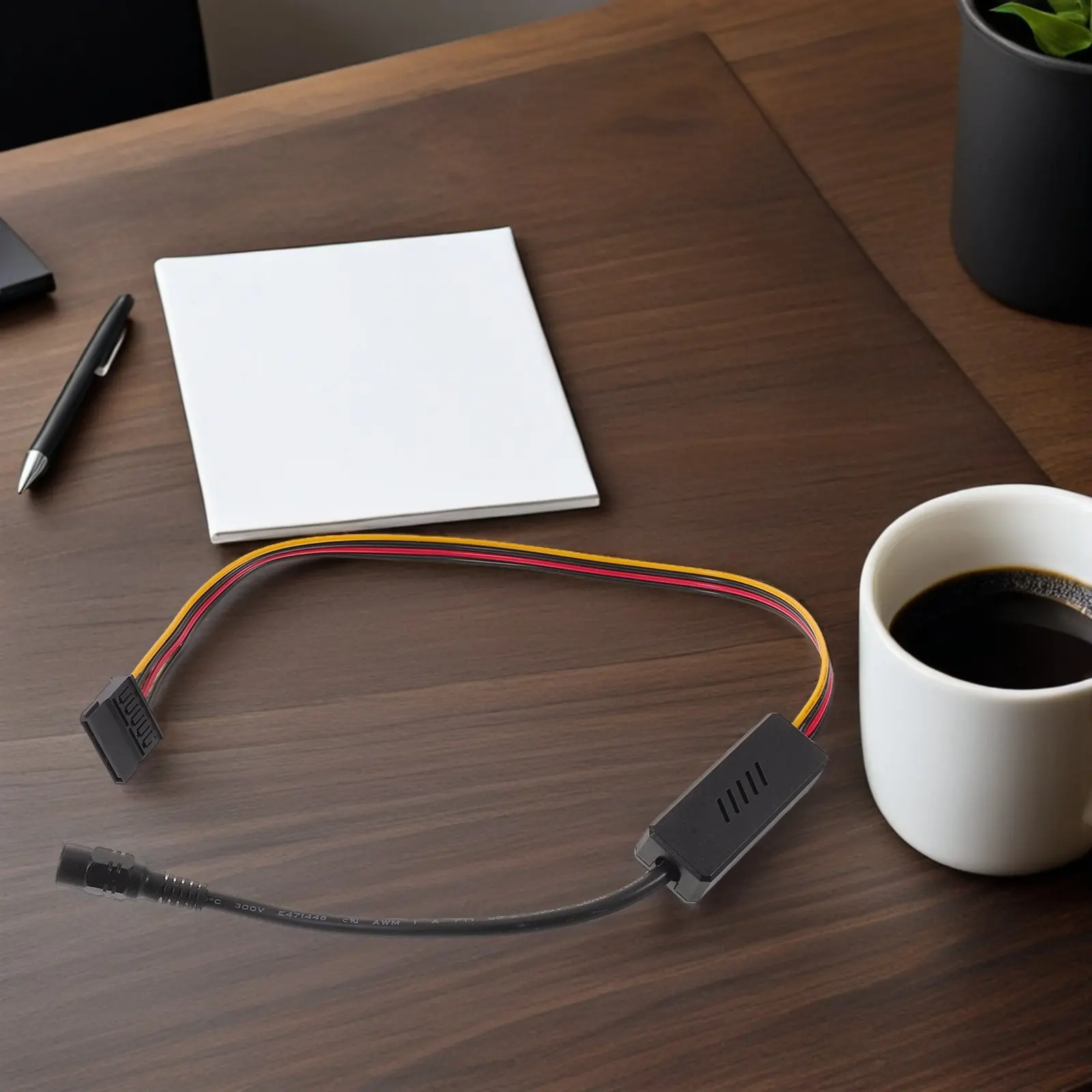 Hard Drive Power Cable Dc Female to Female Extension Cord Voltage Step Down Regulator Power Supply Adapter for Drive Connection