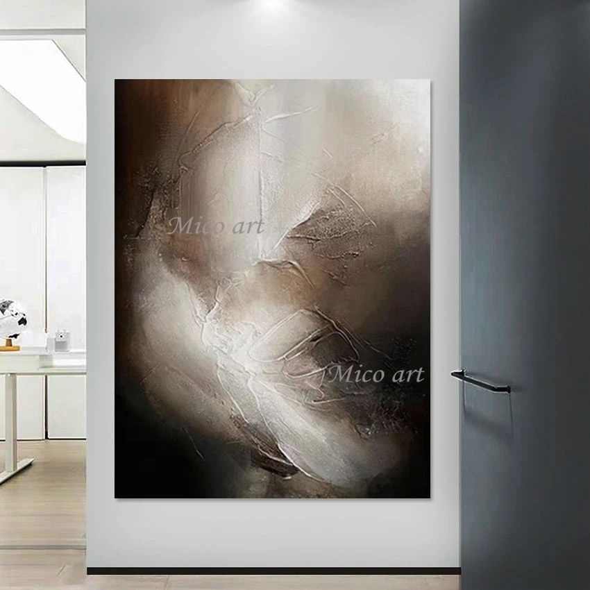 Hot Selling Canvas Picture Modern European Art Abstract Handmade Oil Painting Frameless Posters On The Wall Hand Painted Artwork