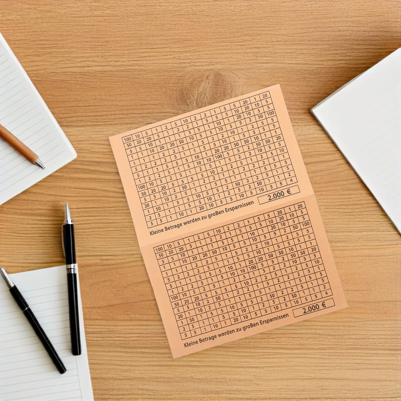 30pcs Piggy Bank Stickers: 2000 Euros Replaceable Savings Tracker Sheets For Kids Financial Planning Clear Number Labels Cash