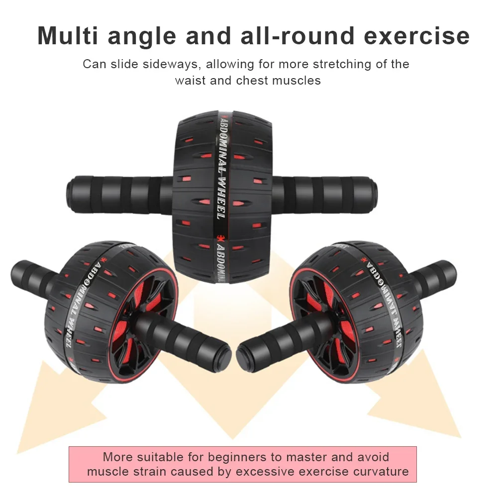 ลูกกลิ้งล้อหน้าท้อง NOISE GYM Roller ล้อยิมนาสติกฟิตเนสท้องการฝึกอบรมอุปกรณ์กีฬากล้ามเนื้อ