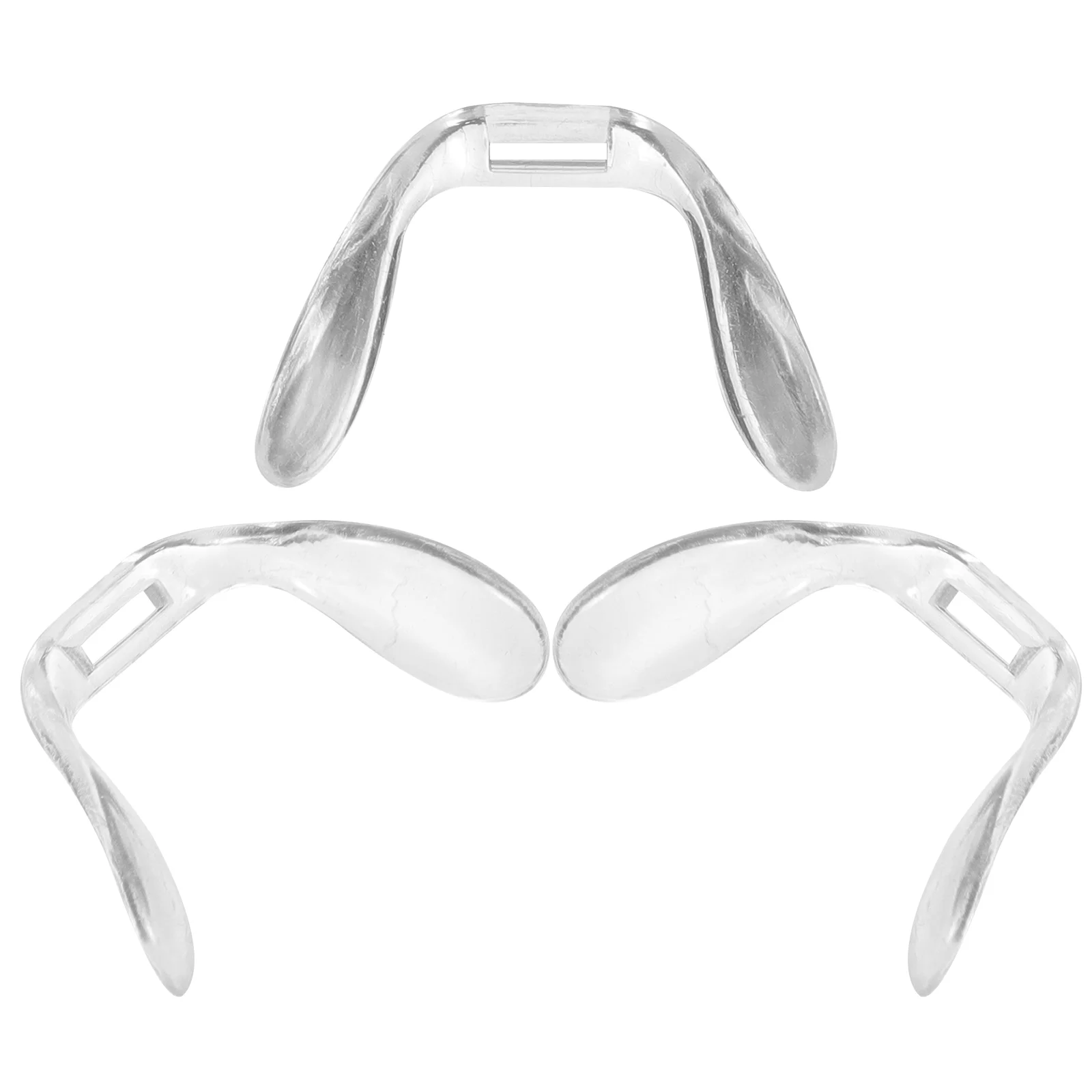 3 Pcs Glasses Nose Pads Eyeglasses Sunglasses Grips Clear Support Optical Nonslip Detachable Child