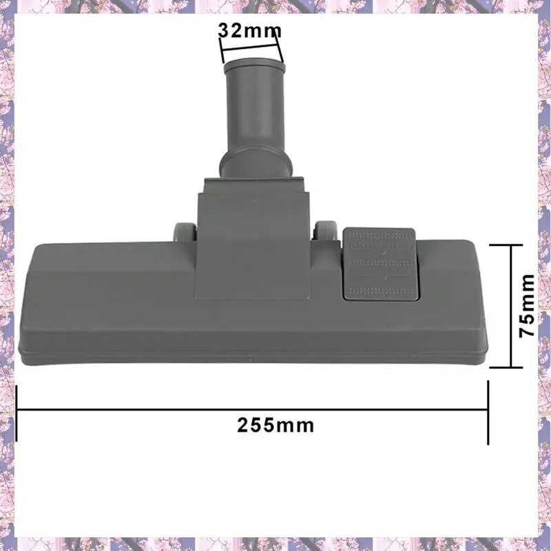 L73A 2025-2X Universal Vacuum Cleaner Robot Accessories For Home Carpet Floor Nozzle Vacuum Cleaner Head Tool 32MM
